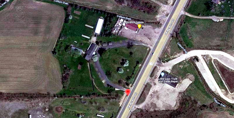Glee Motel - Aerial Map (newer photo)